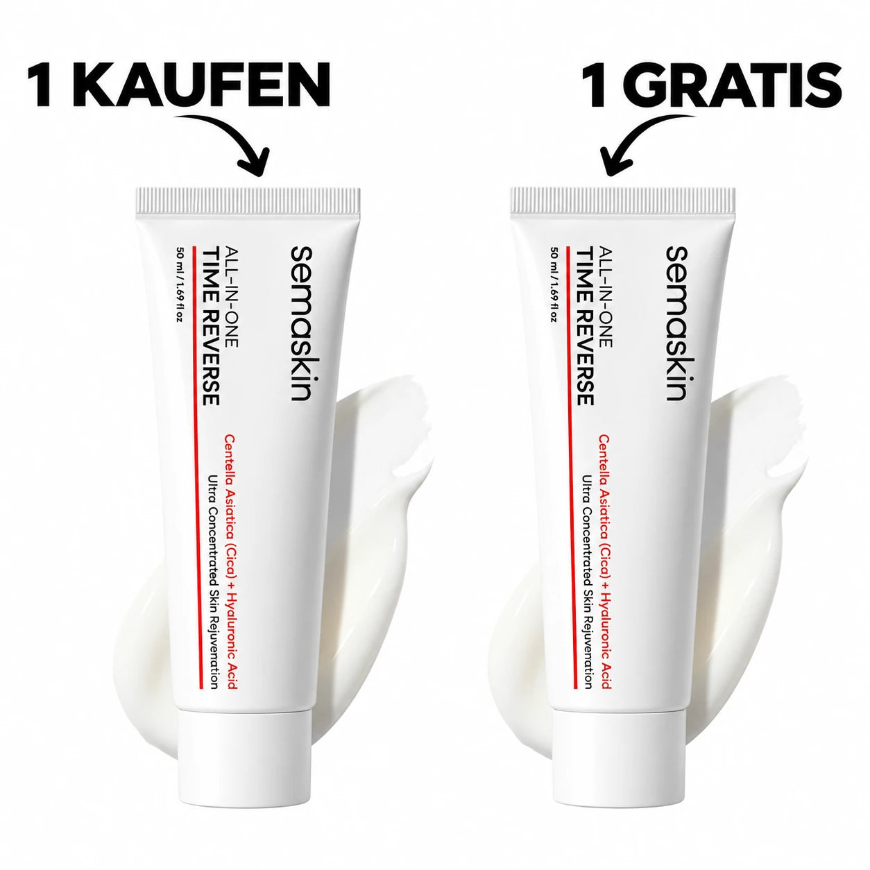 Eine Tube kaufen, eine Tube gratis