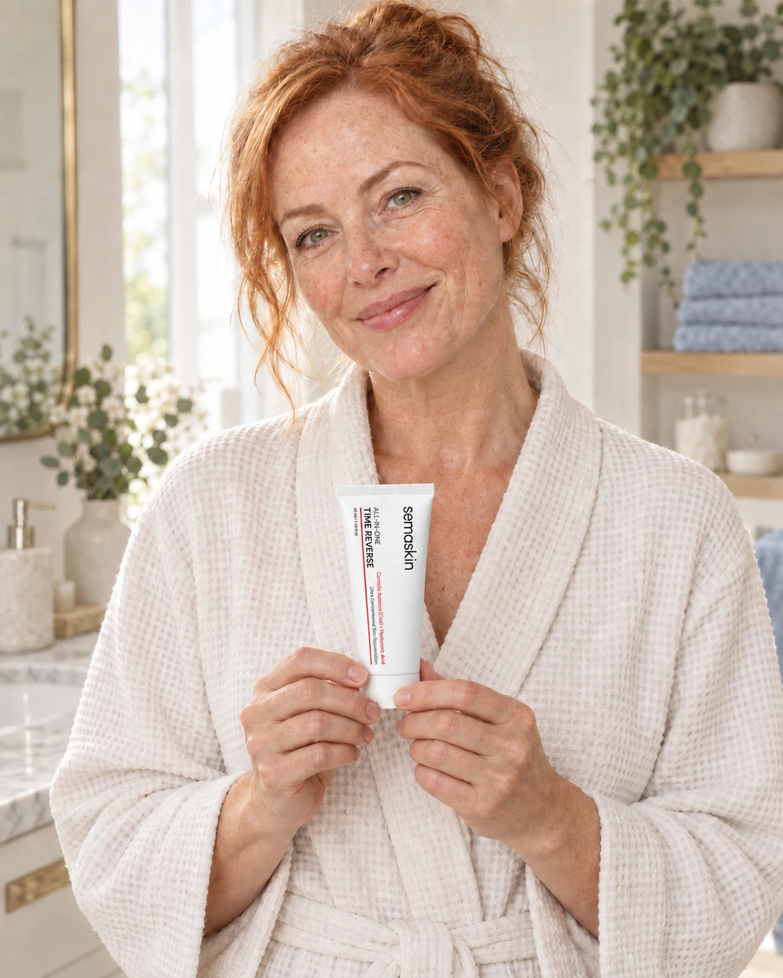 Semaskin Time Reverse skincare lifestyle portrait 5